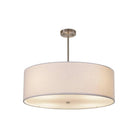 Justice Designs - Classic Pendant - FAB-9590-CREM-NCKL - Canada Light Shop