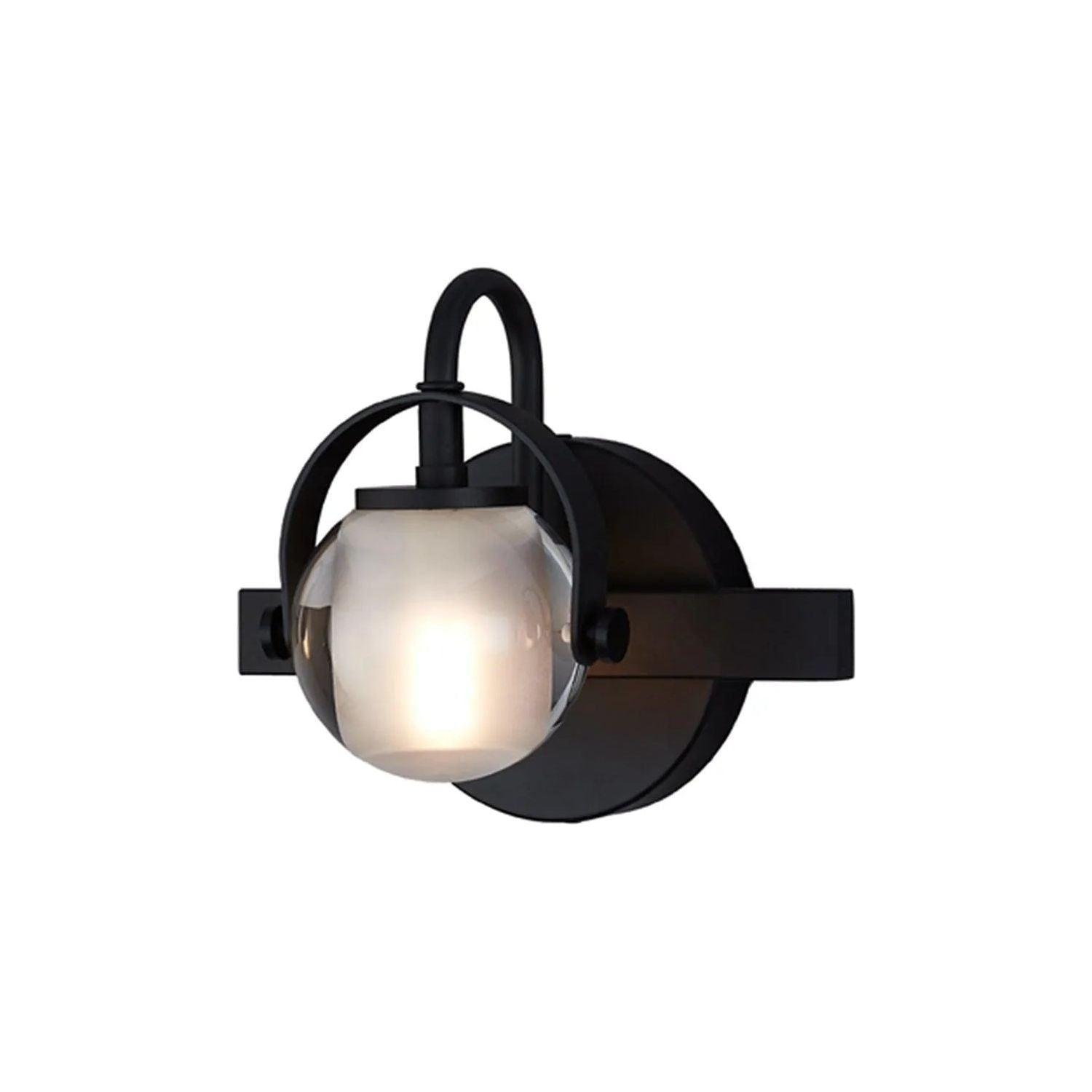 Justice Designs - Conduit Wall Sconce - FSN-8061-CLOP-NCKL - Canada Light Shop