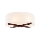 Justice Designs - Crossbar Flush-Mount - ACR-9523-OPAL-NCKL - Canada Light Shop