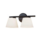 Justice Designs - Envoy Bath Bar - FSN-8072-OPAL-MBLK - Canada Light Shop