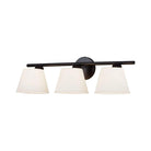 Justice Designs - Envoy Bath Bar - FSN-8072-OPAL-MBLK - Canada Light Shop