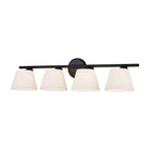 Justice Designs - Envoy Bath Bar - FSN-8072-OPAL-MBLK - Canada Light Shop