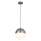 Justice Designs - Ion LED Pendant - FSN-4151-OPAL-NCKL - Canada Light Shop