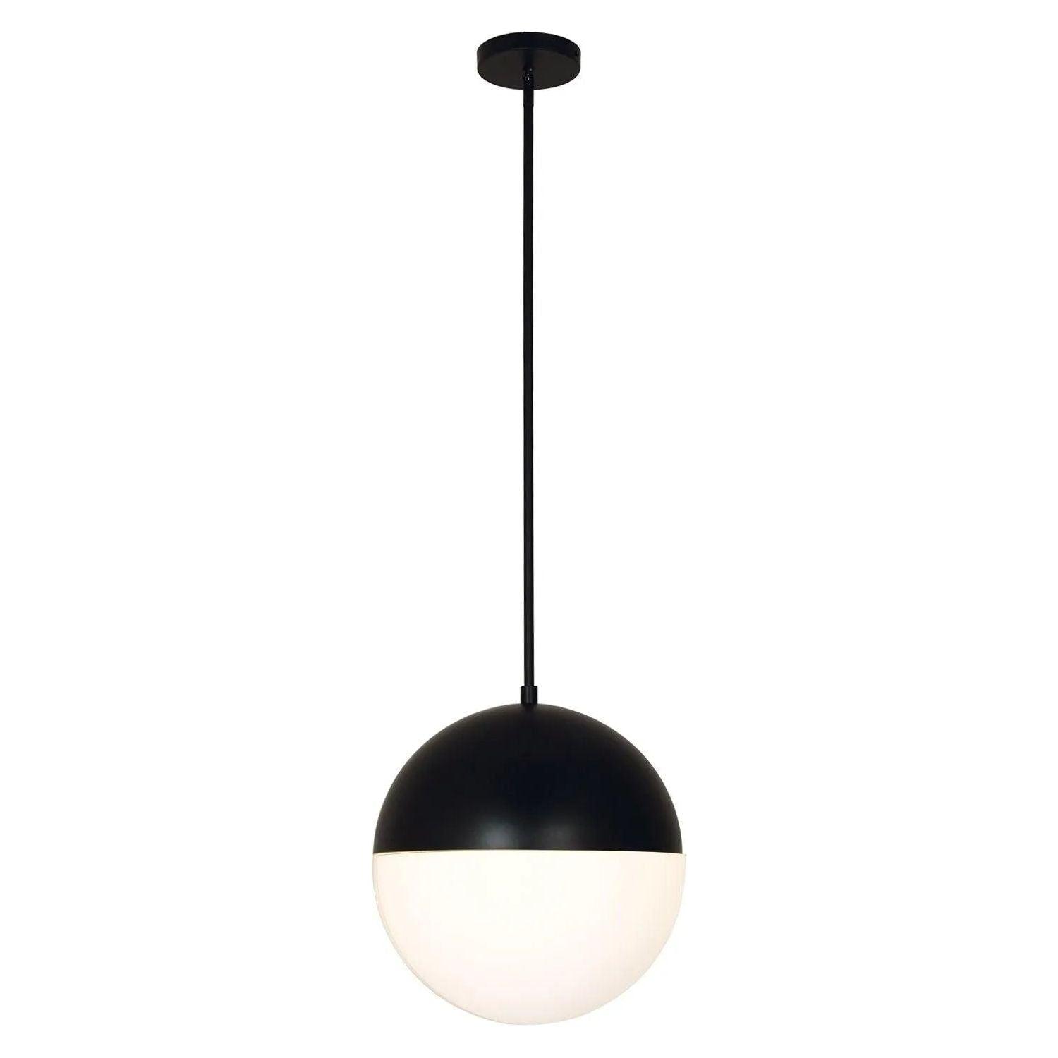 Justice Designs - Ion LED Pendant - FSN-4151-OPAL-NCKL - Canada Light Shop