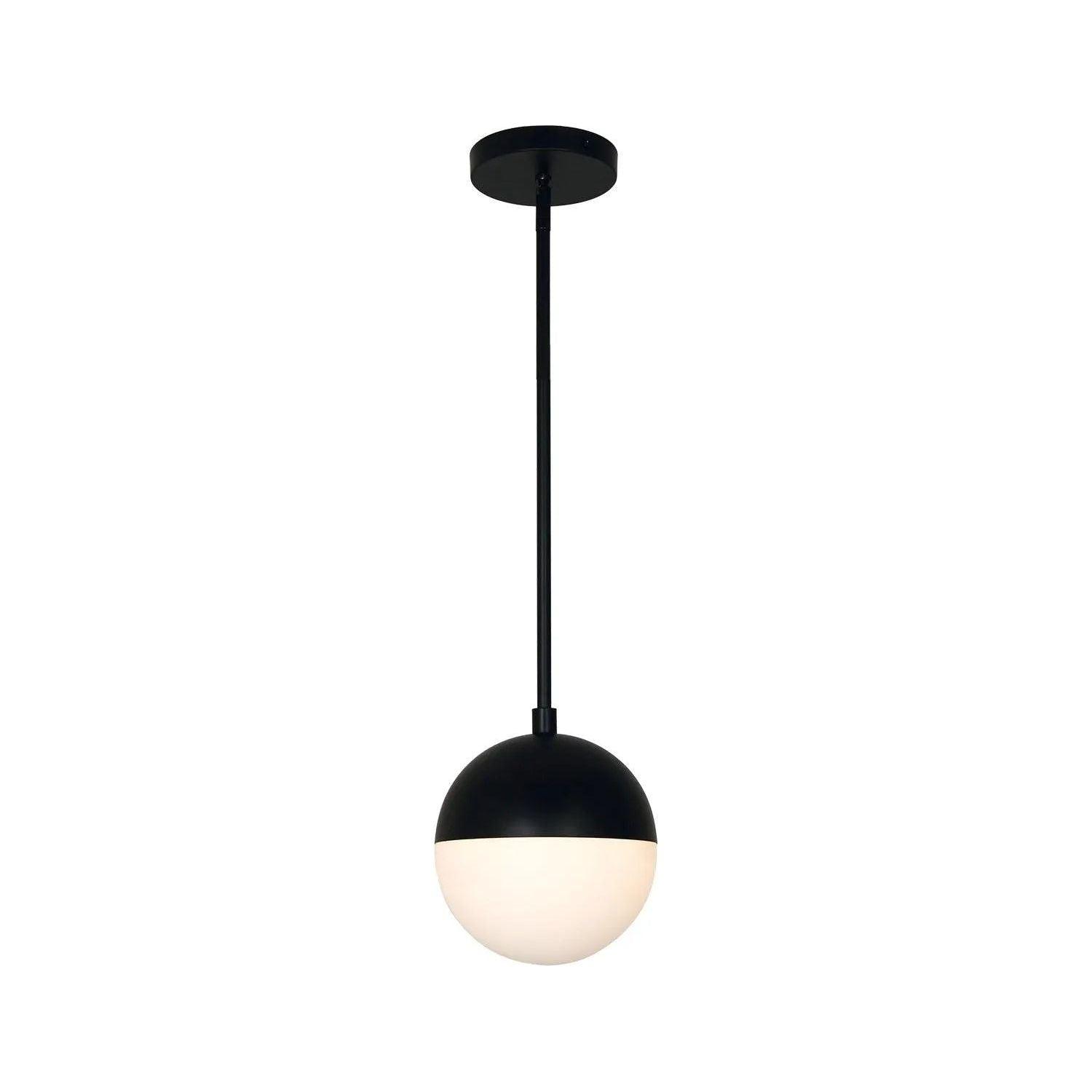 Justice Designs - Ion Pendant - FSN-4150-OPAL-NCKL - Canada Light Shop