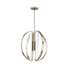 Justice Designs - Liv LED Chandelier - NSH-4301-NCKL - Canada Light Shop
