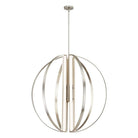 Justice Designs - Liv LED Chandelier - NSH-4301-NCKL - Canada Light Shop