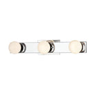 Justice Designs - Luna LED Bath Bar - FSN-4042-CLOP-BRSS - Canada Light Shop