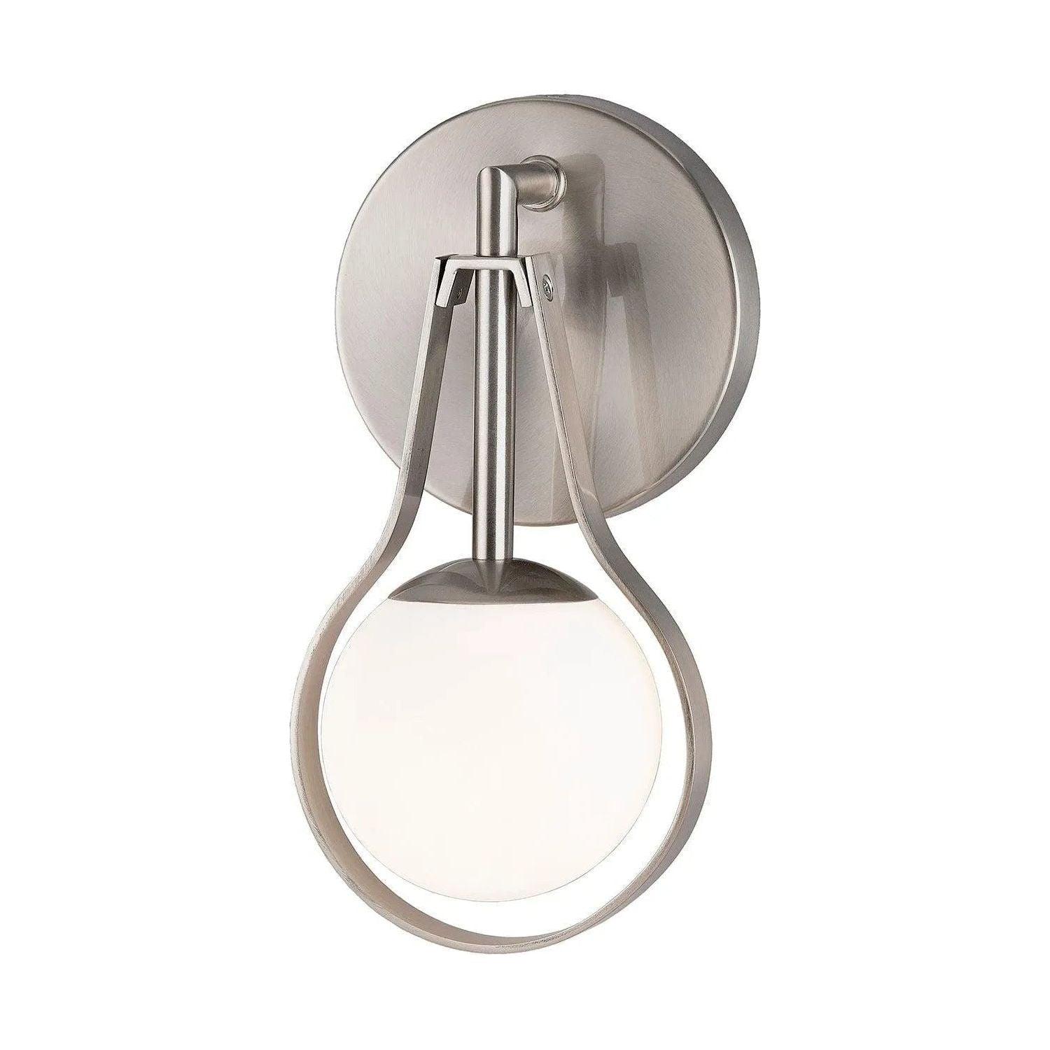 Justice Designs - Pearl Wall Sconce - FSN-4231-OPAL-BRSS - Canada Light Shop