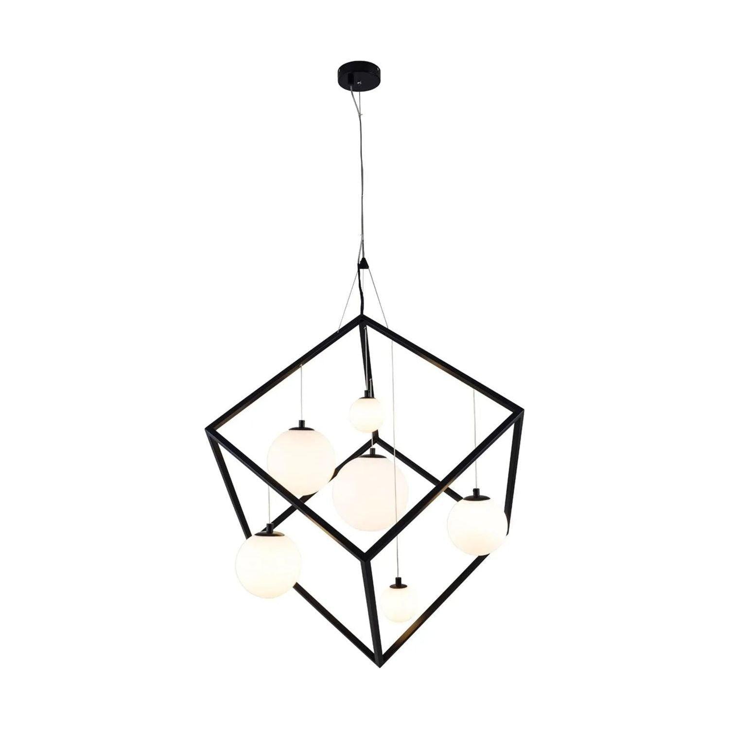 Justice Designs - Pixie LED Pendant - FSN-4442-OPAL-BRSS - Canada Light Shop
