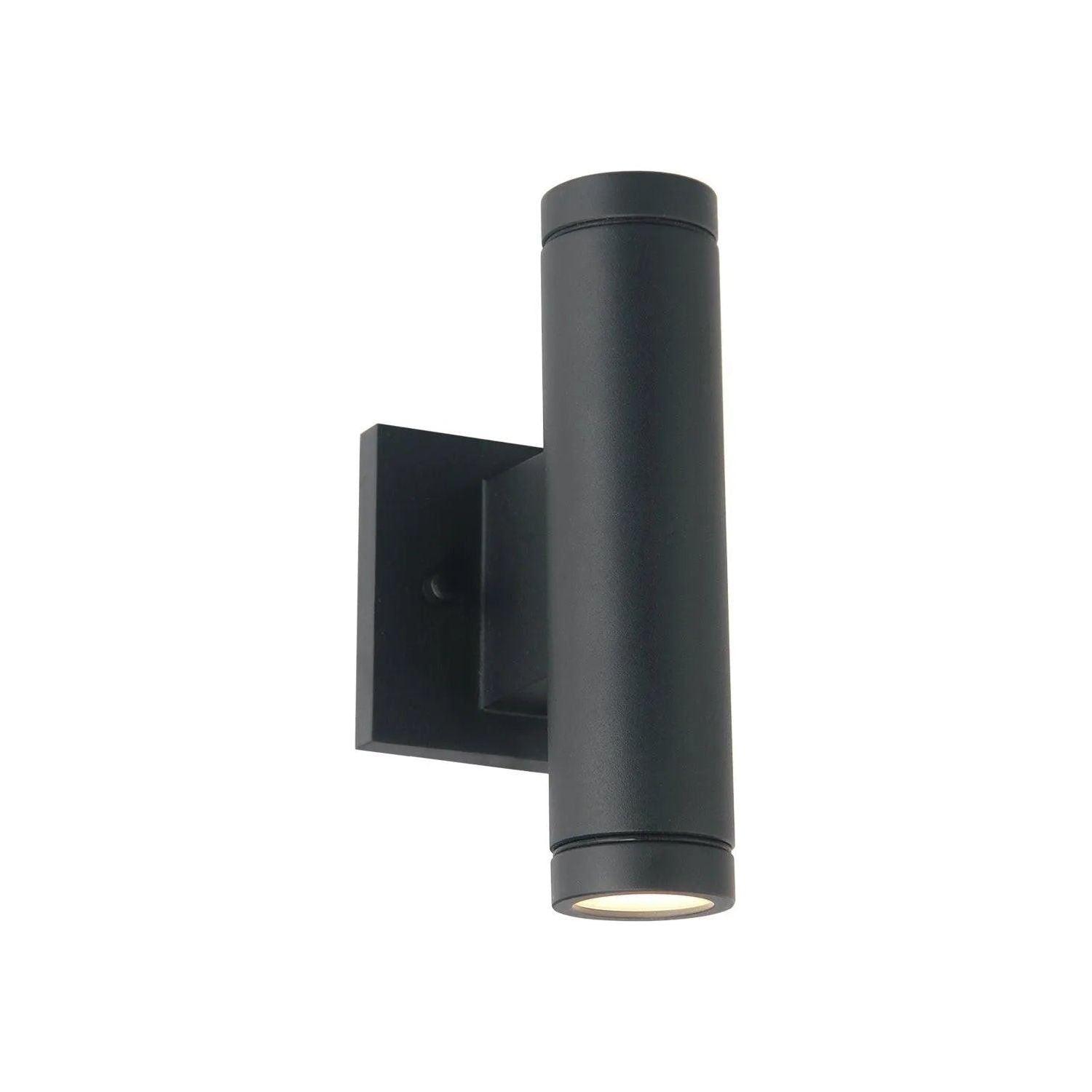 Justice Designs - Portico LED Outdoor Wall Sconce - NSH-4110W-MBLK - Canada Light Shop