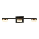 Justice Designs - Puck LED Bath Bar - FSN-8993-OPAL-MBBR - Canada Light Shop
