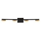 Justice Designs - Puck LED Bath Bar - FSN-8994-OPAL-MBBR - Canada Light Shop
