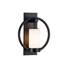 Justice Designs - Redondo Outdoor Wall Sconce - CLD-7732W-MBLK - Canada Light Shop