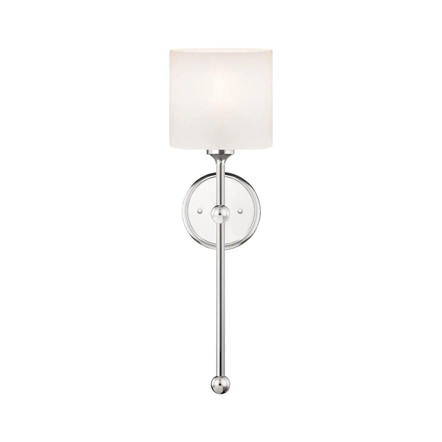 Justice Designs - Sequoia Wall Sconce - FSN-4331-OPAL-MBLK - Canada Light Shop