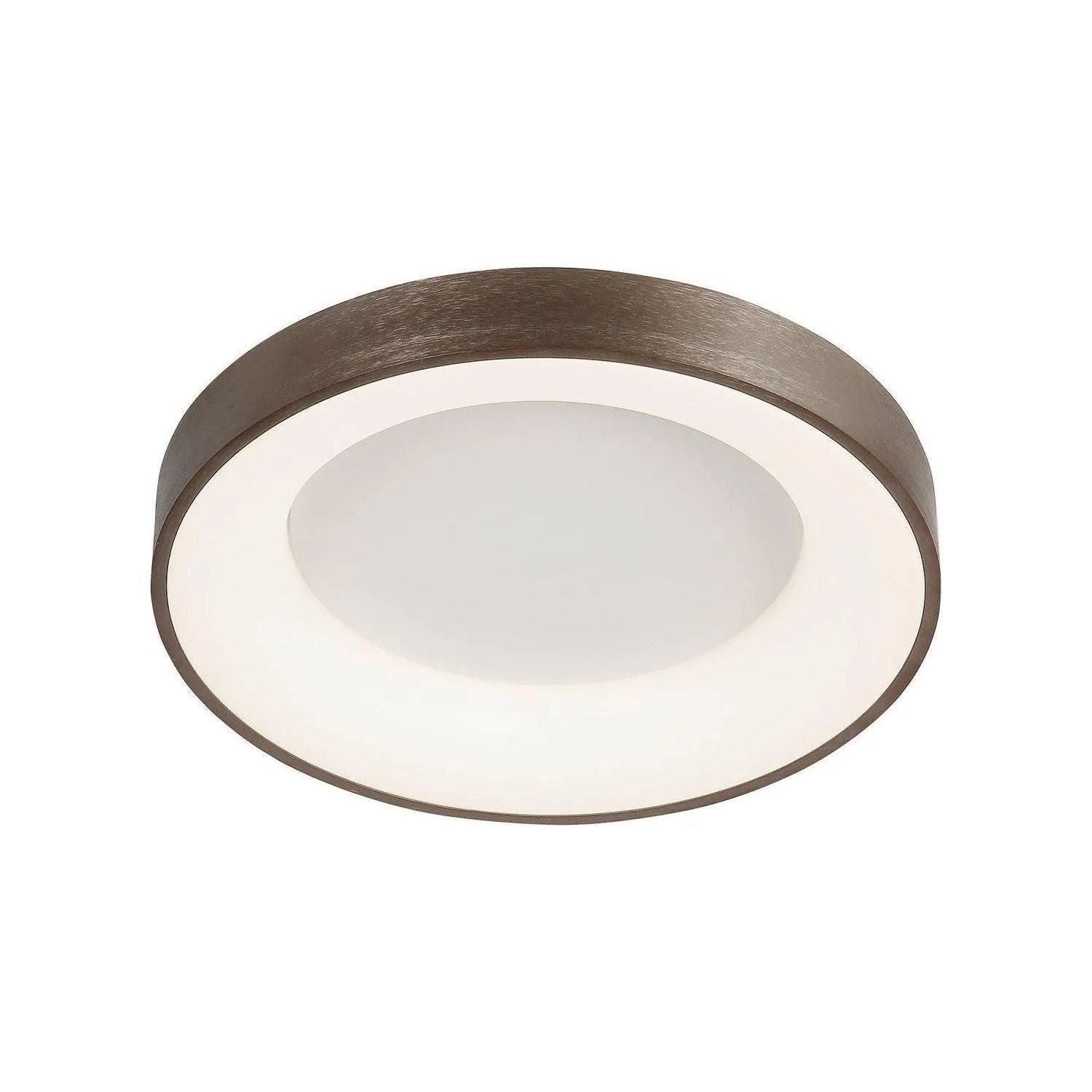 Justice Designs - Sway LED Flush-Mount - ACR-4050-OPAL-LTBZ - Canada Light Shop