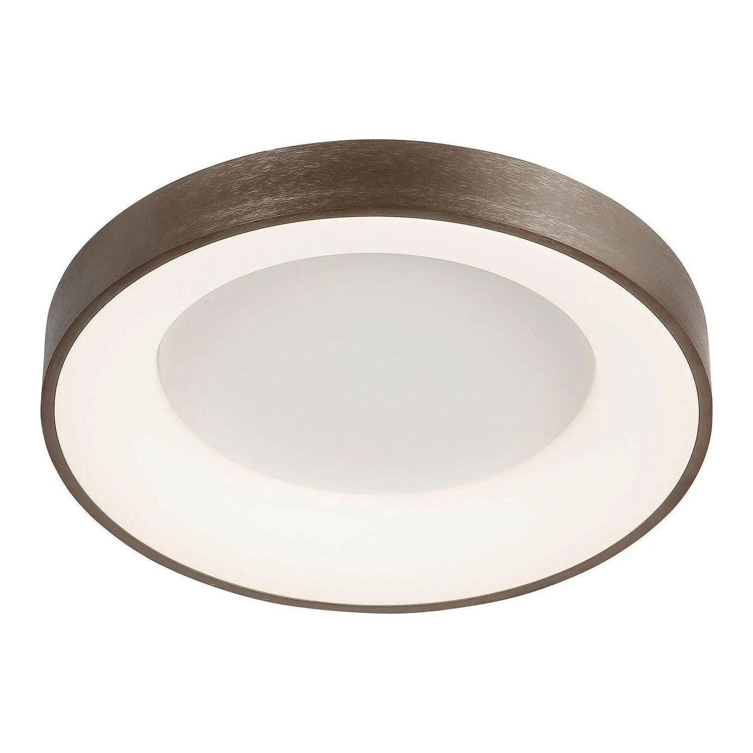 Justice Designs - Sway LED Flush-Mount - ACR-4050-OPAL-LTBZ - Canada Light Shop