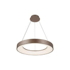 Justice Designs - Sway LED Pendant - ACR-4060-OPAL-LTBZ - Canada Light Shop