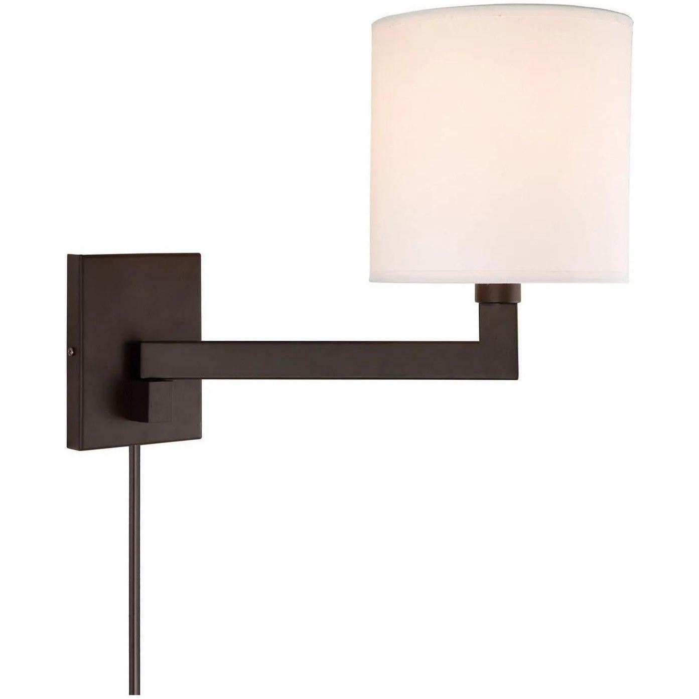JVI Designs - Allston Swing Arm Wall Sconce - 1264-08 - Canada Light Shop