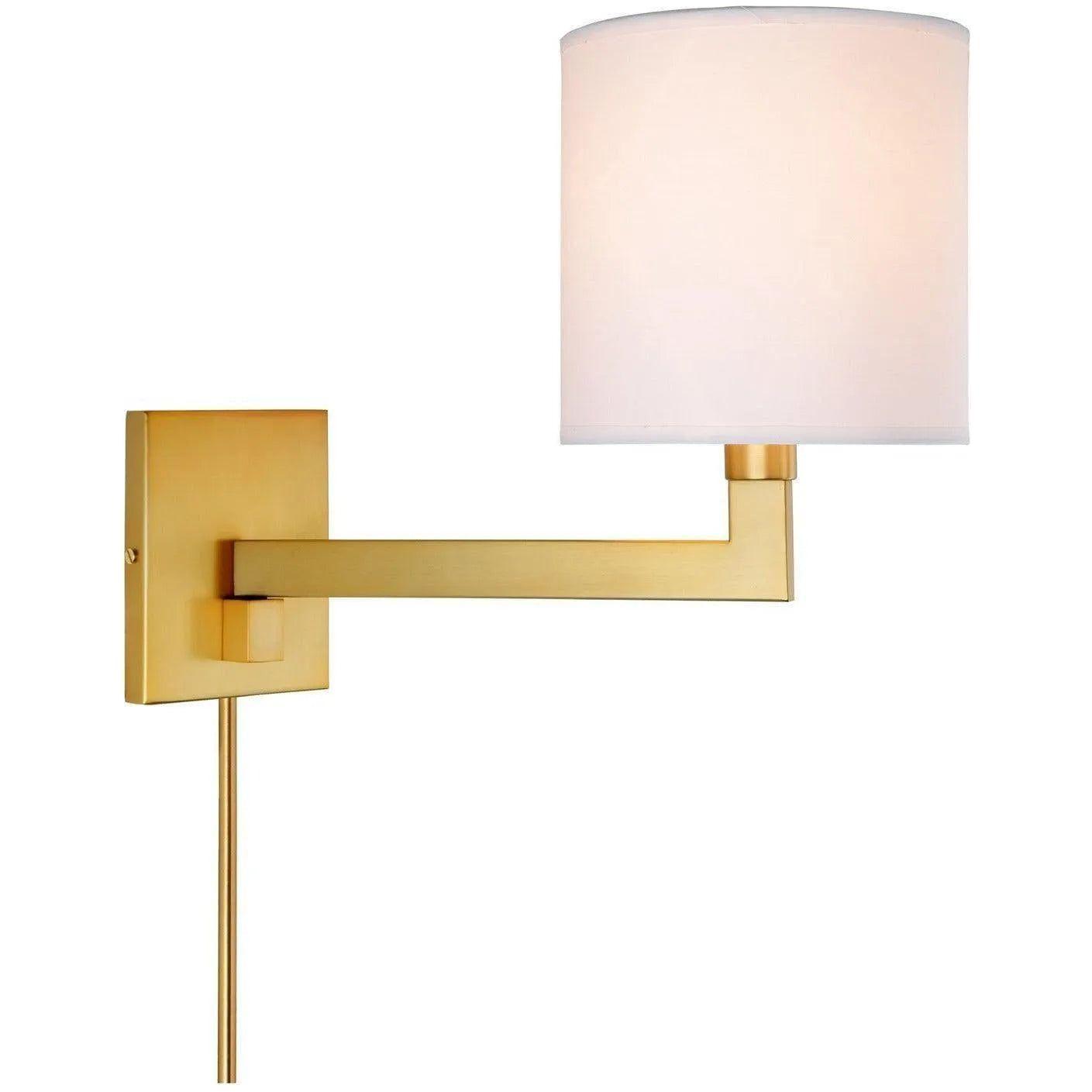 JVI Designs - Allston Swing Arm Wall Sconce - 1264-10 - Canada Light Shop