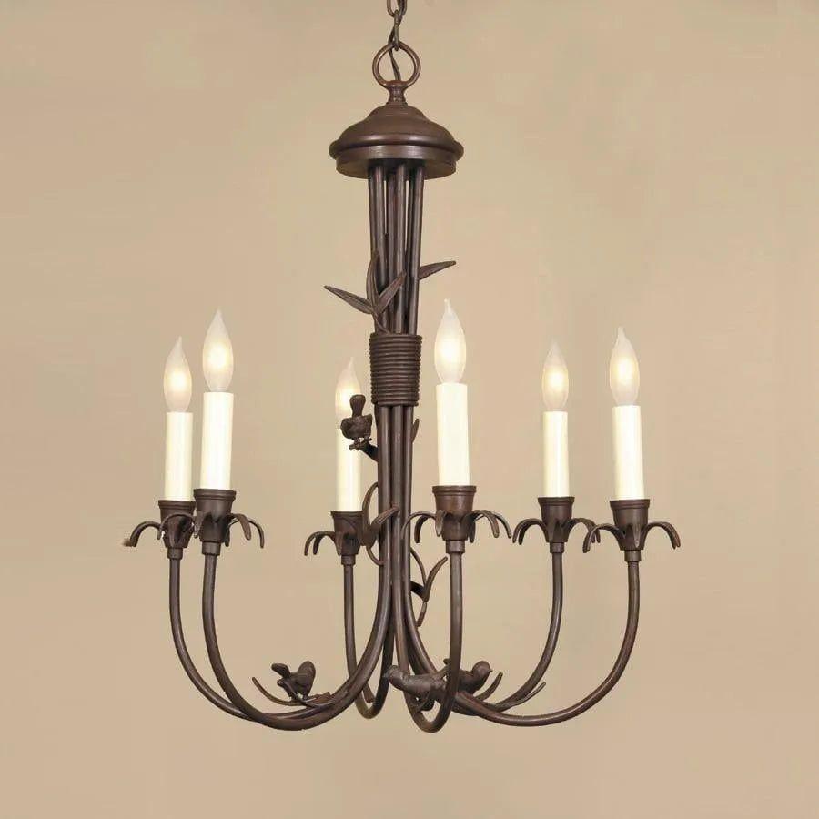 JVI Designs - Bird Chandelier - 930-22 - Canada Light Shop