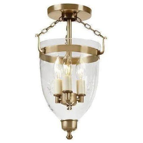 JVI Designs - Danbury Semi Flush Mount - 1166-10 - Canada Light Shop