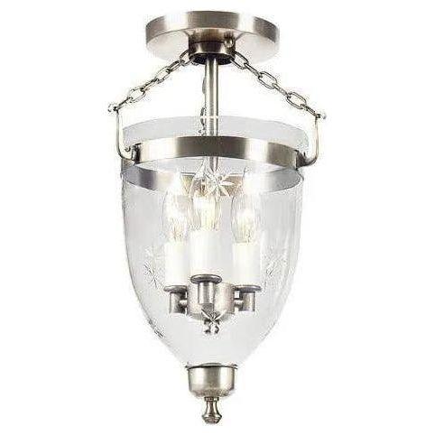 JVI Designs - Danbury Semi Flush Mount - 1166-17 - Canada Light Shop