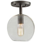 JVI Designs - Grand Central Globe Flush Mount - 1301-18 G6 - Canada Light Shop