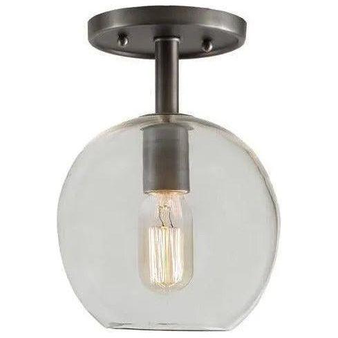 JVI Designs - Grand Central Globe Flush Mount - 1301-18 G6 - Canada Light Shop