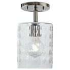 JVI Designs - Grand Central Hammered Glass Flush Mount - 1301-15 G10 - Canada Light Shop