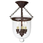 JVI Designs - Hundi Semi Flush Mount - 1015-08 - Canada Light Shop