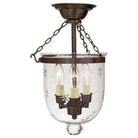 JVI Designs - Hundi Semi Flush Mount - 1016-08 - Canada Light Shop