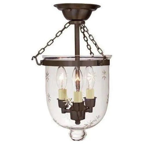 JVI Designs - Hundi Semi Flush Mount - 1016-08 - Canada Light Shop