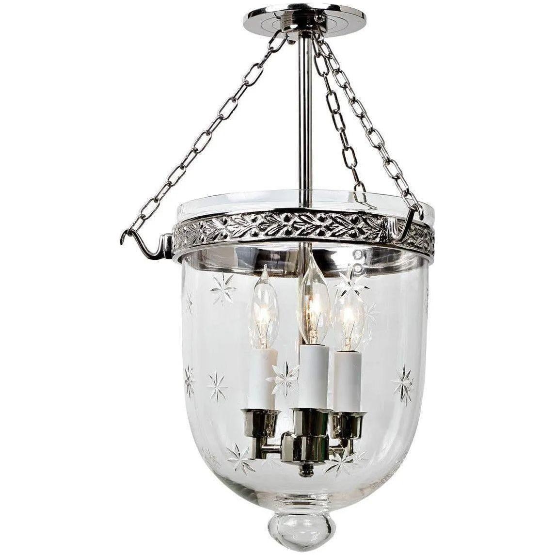 JVI Designs - Kensington Semi Flush Mount - 1151-15 - Canada Light Shop