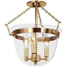 JVI Designs - McLean Semi Flush Mount - 1153-10 - Canada Light Shop