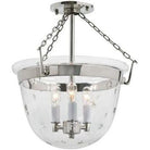 JVI Designs - McLean Semi Flush Mount - 1154-15 - Canada Light Shop