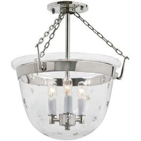JVI Designs - McLean Semi Flush Mount - 1154-15 - Canada Light Shop