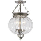 JVI Designs - Melon Semi Flush Mount - 1053-17 - Canada Light Shop