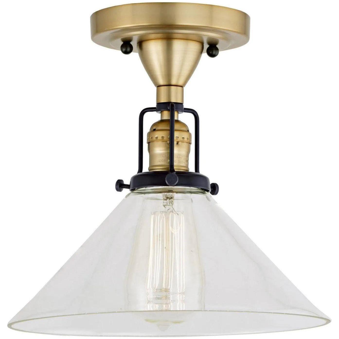 JVI Designs - Nob Hill Baily Ceiling Mount - 1222-10 S2 - Canada Light Shop