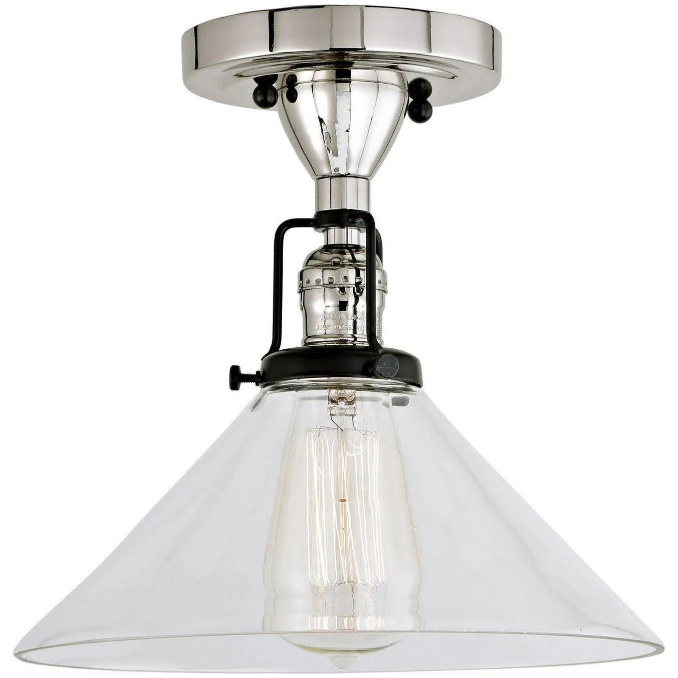 JVI Designs - Nob Hill Baily Ceiling Mount - 1222-15 S2 - Canada Light Shop