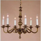 JVI Designs - San Clemente Cast Brass Chandelier - 906-02 - Canada Light Shop