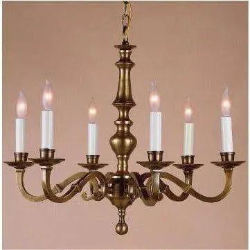 JVI Designs - San Clemente Cast Brass Chandelier - 906-02 - Canada Light Shop