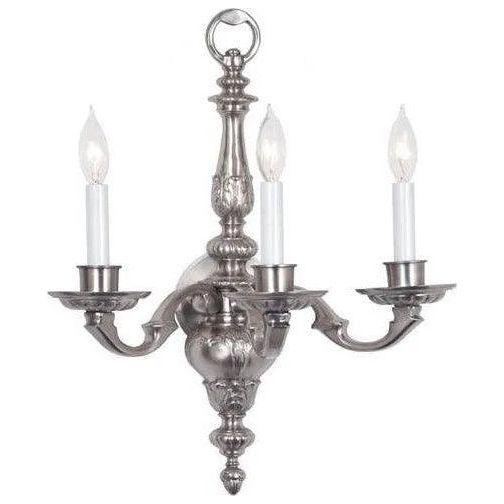 JVI Designs - San Clemente Georgian Cast Brass Wall Sconce - 235-17 - Canada Light Shop
