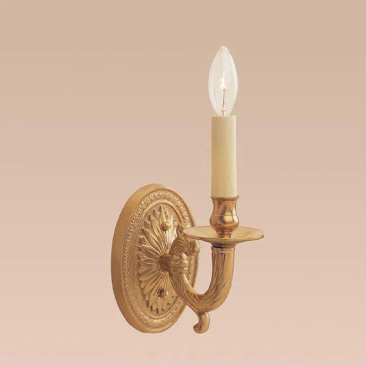 JVI Designs - San Clemente Petal Brass Wall Sconce - 307-01 - Canada Light Shop