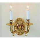 JVI Designs - San Clemente Petal Brass Wall Sconce - 308-01 - Canada Light Shop