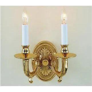 JVI Designs - San Clemente Petal Brass Wall Sconce - 308-01 - Canada Light Shop