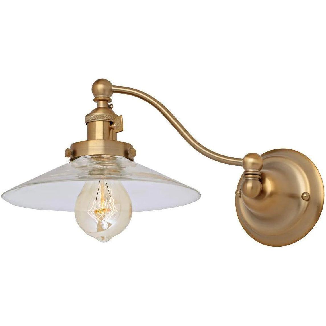 JVI Designs - Soho Ashbury Half Swing Wall Sconce - 1253-10 S1 - Canada Light Shop