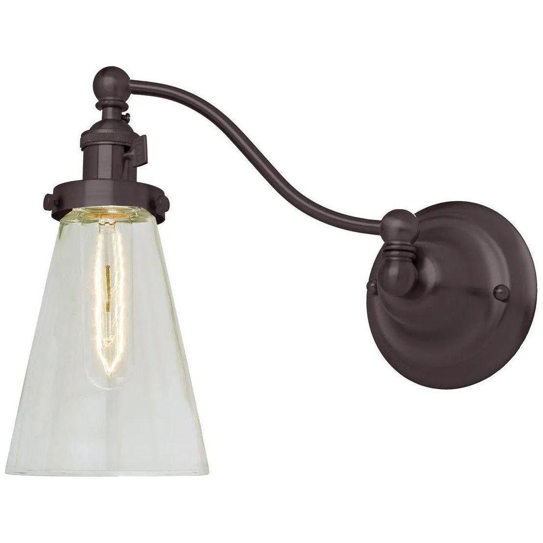 JVI Designs - Soho Barclay Half Swing Wall Sconce - 1253-08 S10 - Canada Light Shop