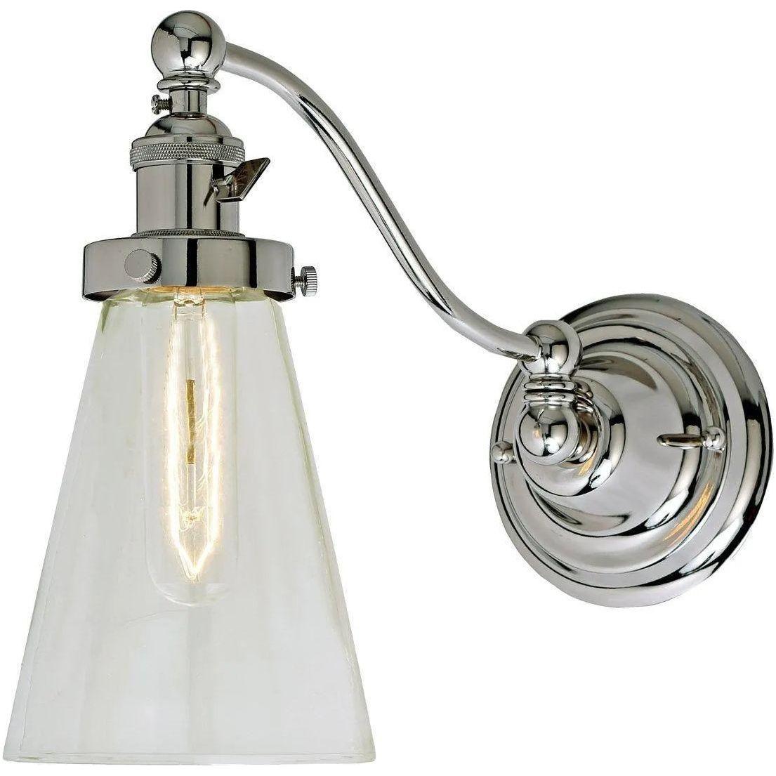 JVI Designs - Soho Barclay Half Swing Wall Sconce - 1253-15 S10 - Canada Light Shop