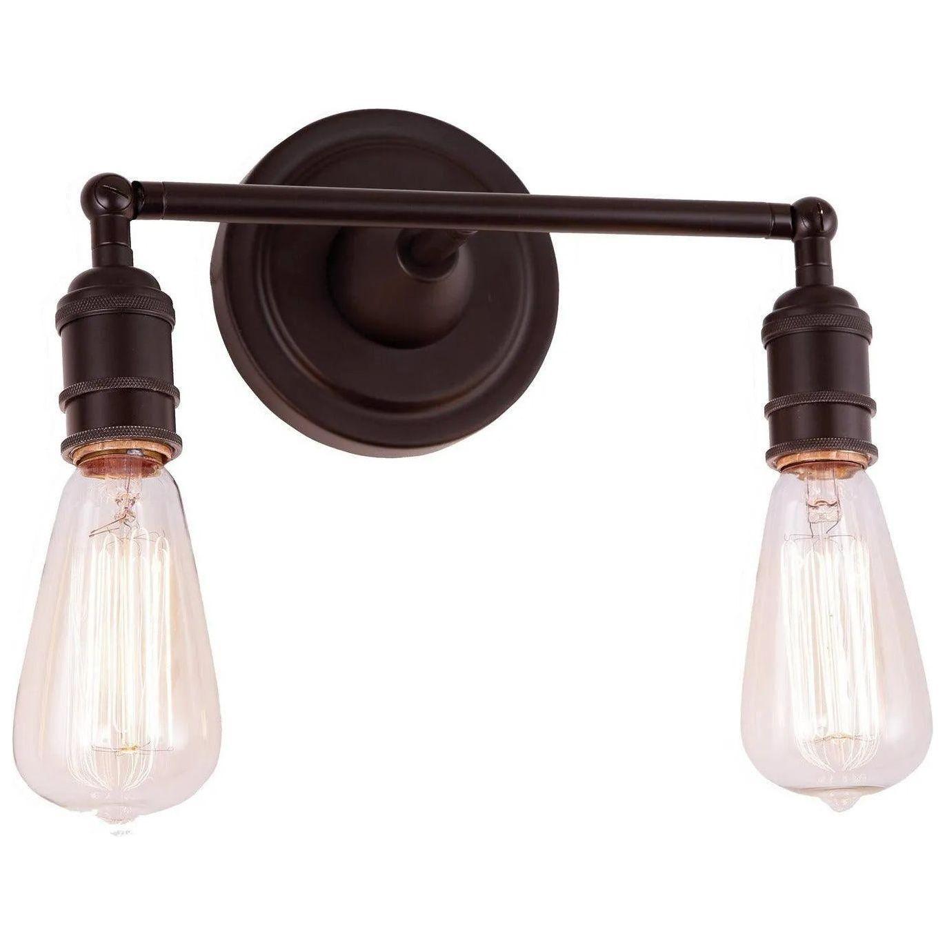 JVI Designs - Soho Double Wall Sconce - 1252-08 - Canada Light Shop